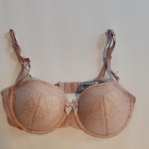 DKNY Women's Lace Bra - Blush Pink